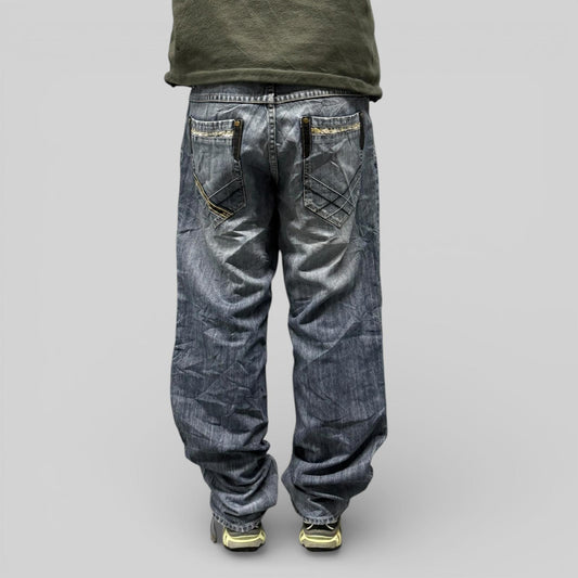 Vintage Pelle Pelle baggy hip hop Jeans (W34)