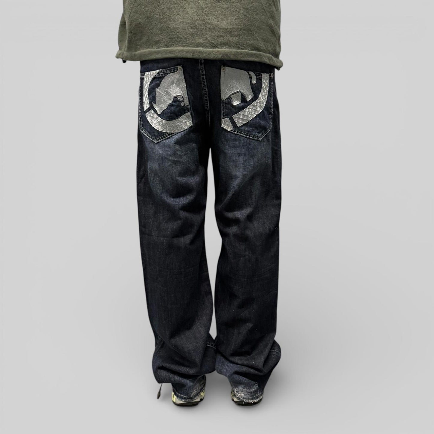 Vintage Ecko Unltd baggy hip hop Jeans (W30)