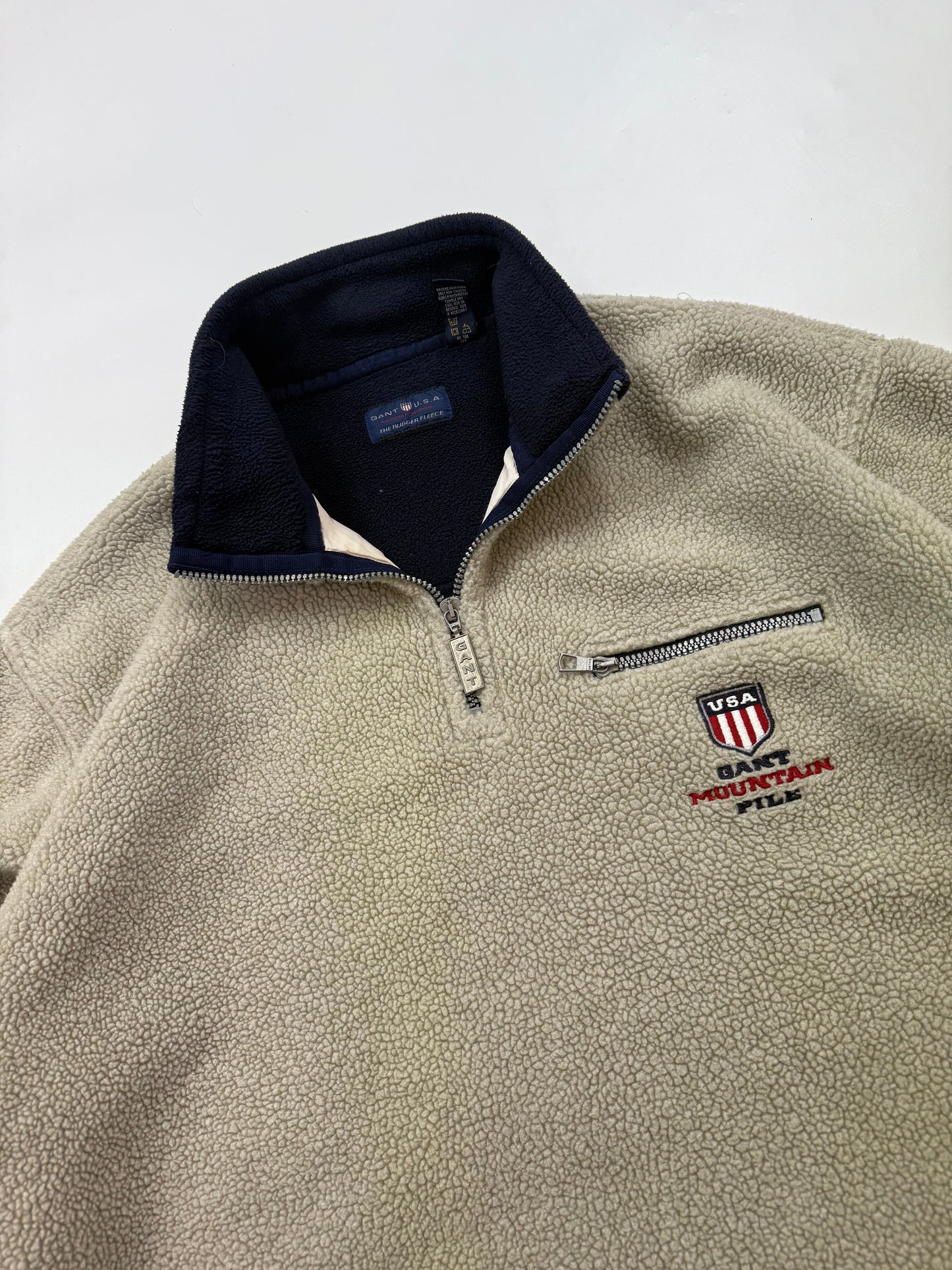 Vintage Gant The Rugger deep pile fleece (XL)