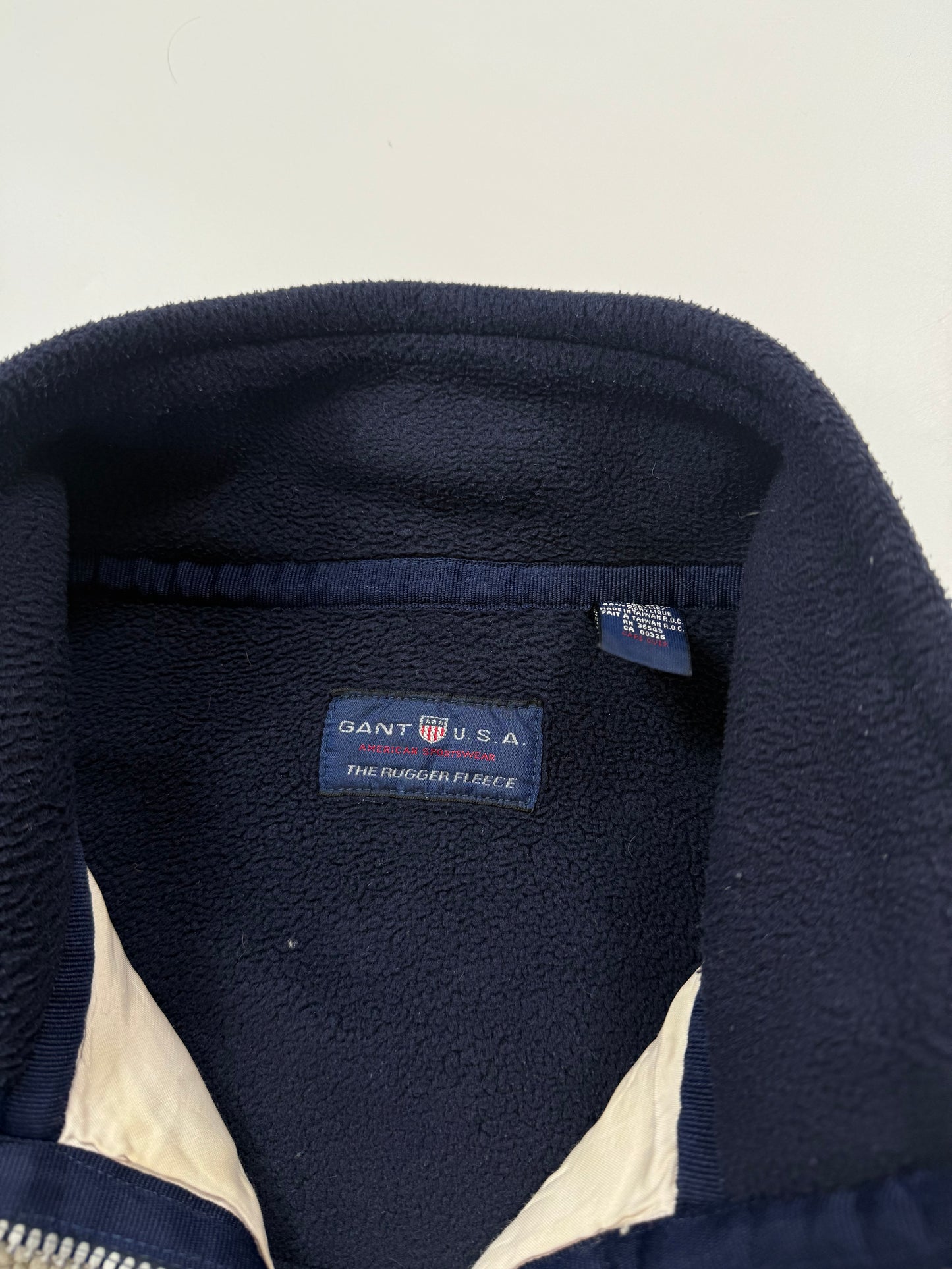 Vintage Gant The Rugger deep pile fleece (XL)