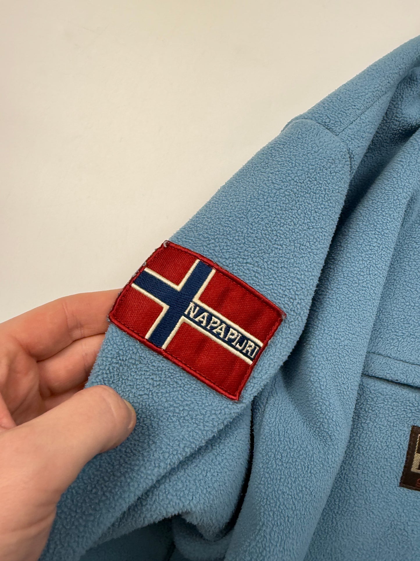 Vintage Napapijri quarter zip fleece (S)