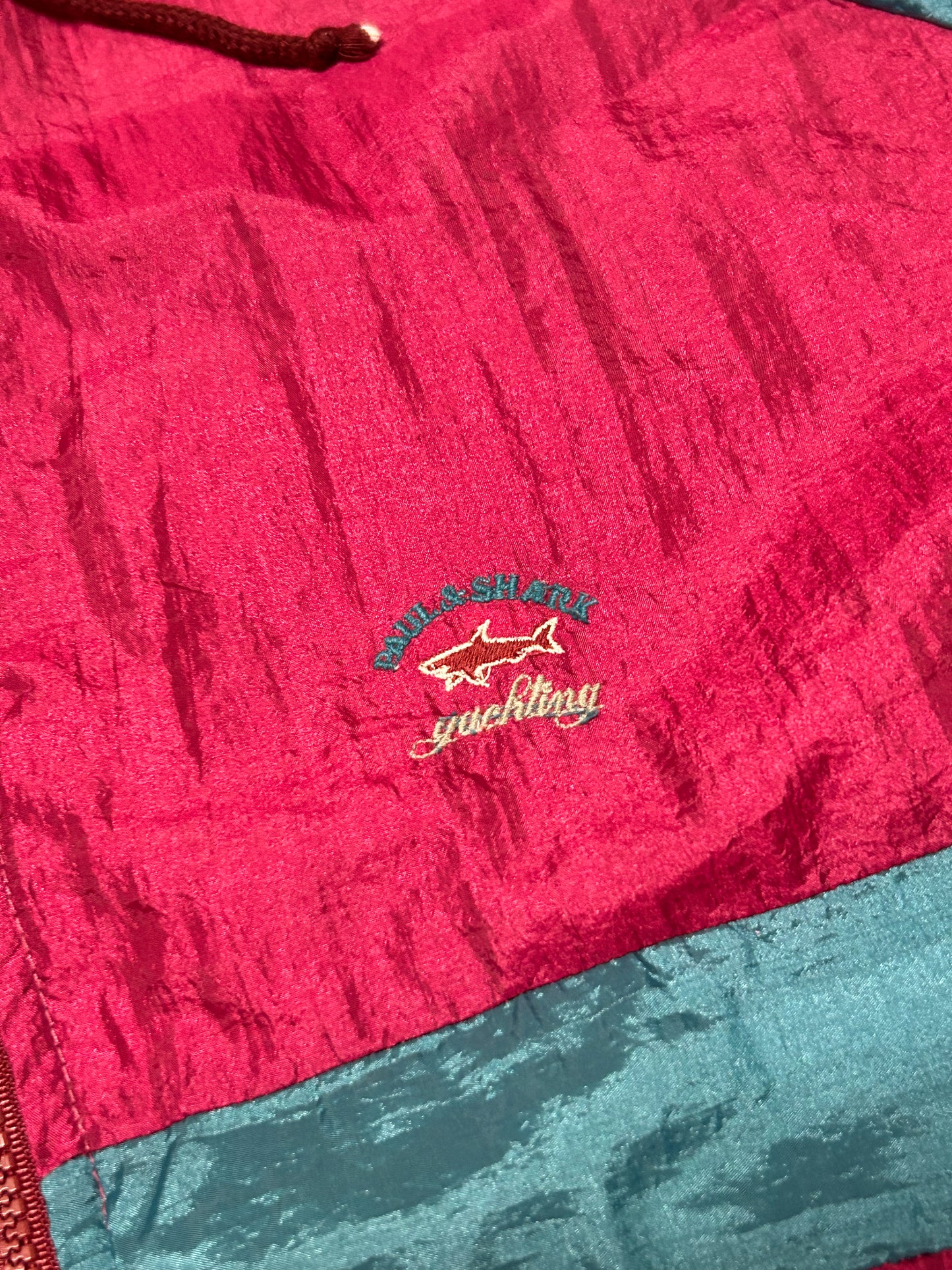 Vintage 90s Paul & Shark Yachting windbreaker shell jacket (L)