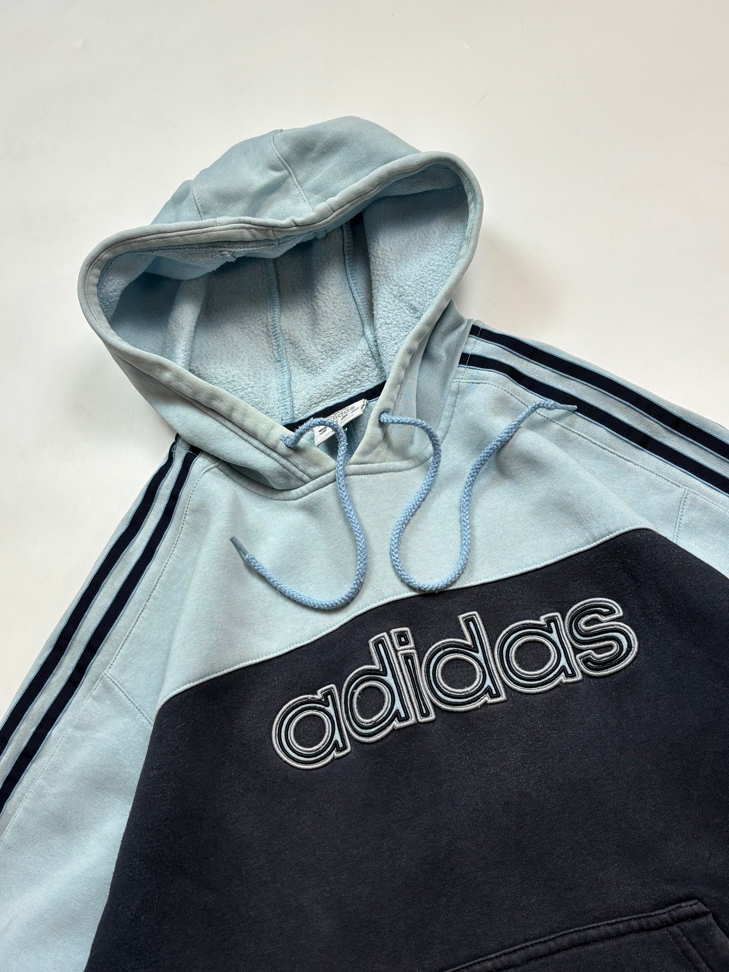 Vintage Adidas spell out hoodie (M)