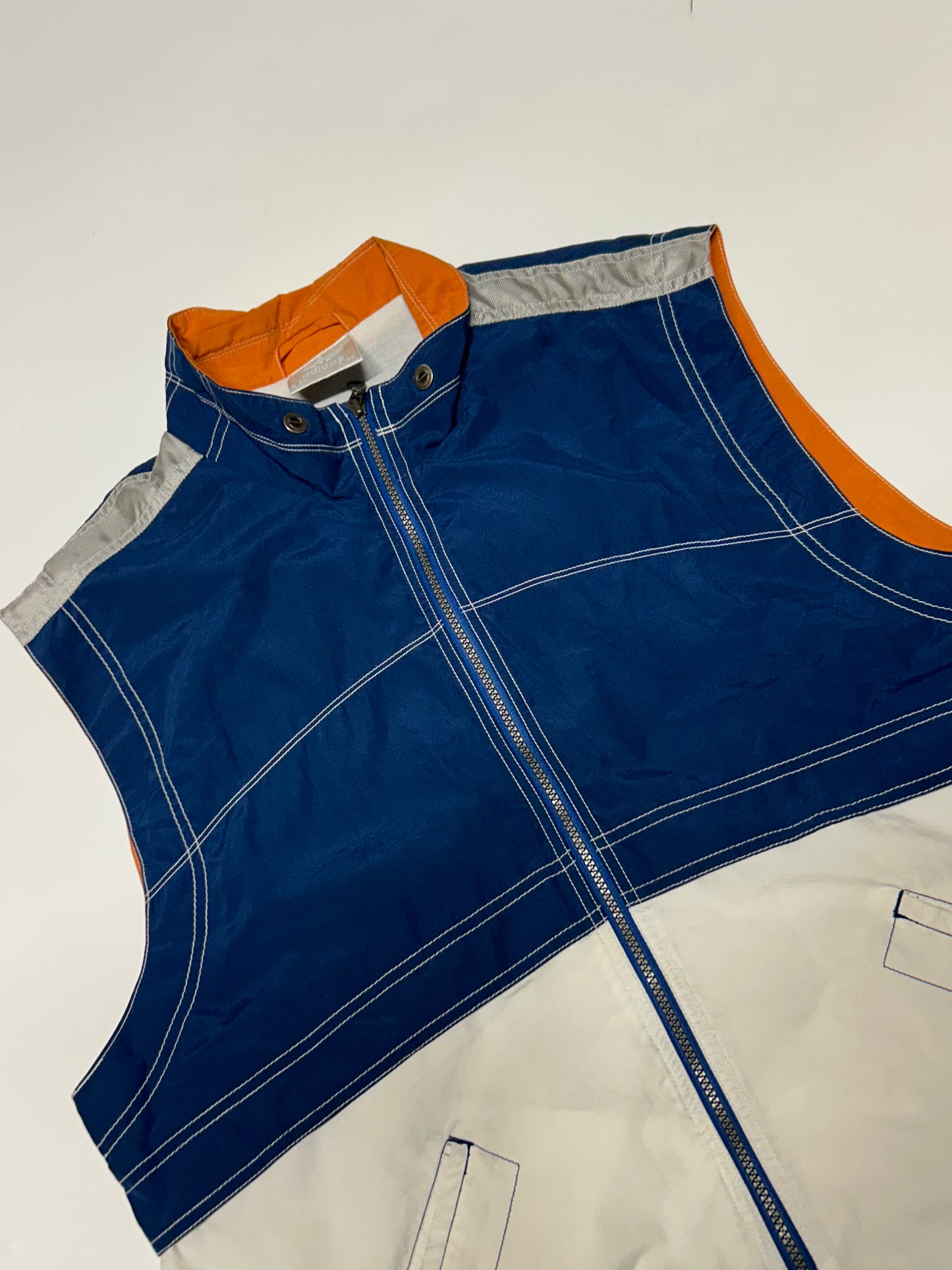 Vintage 80s Adidas open vest jacket (M)