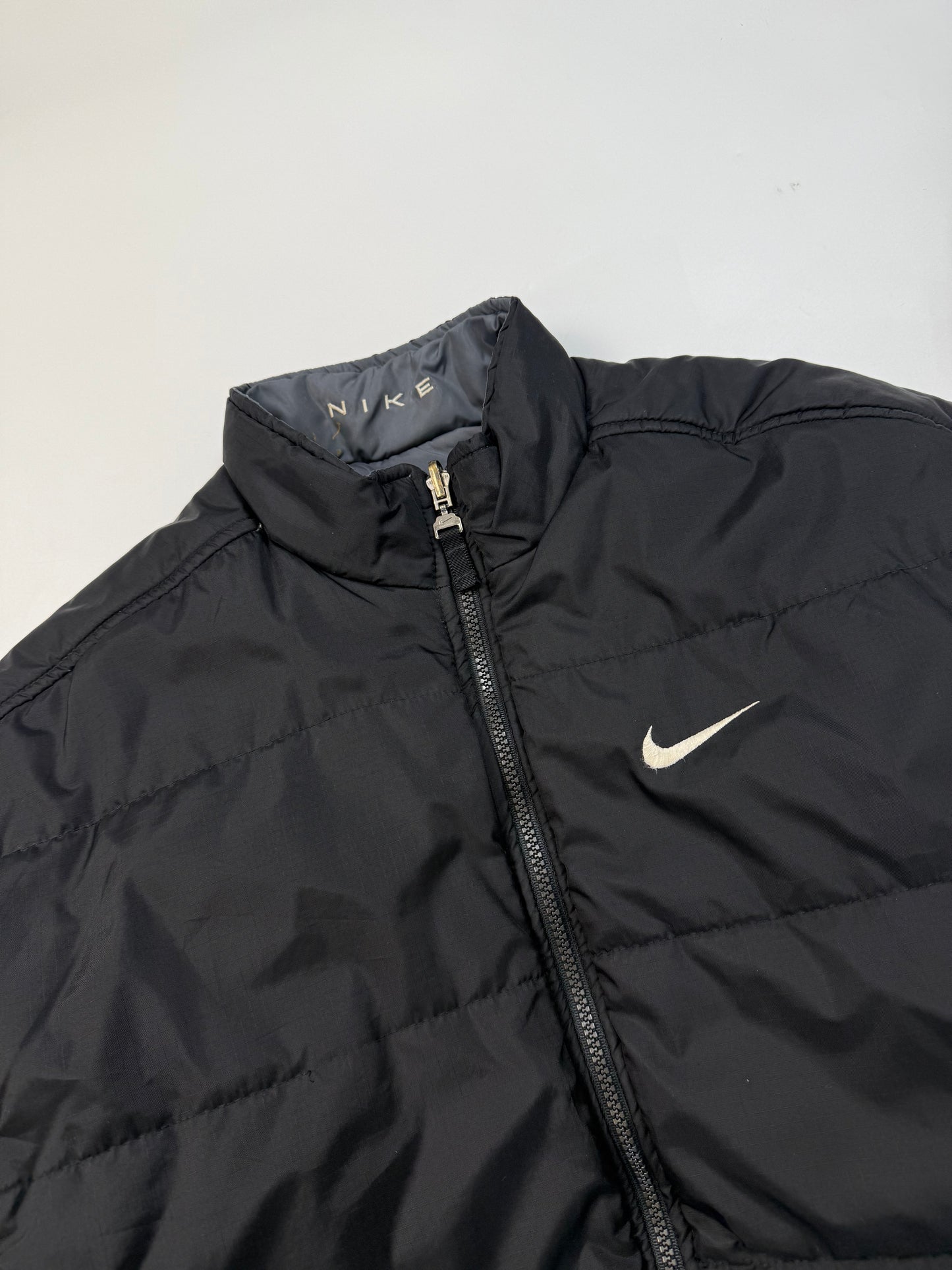 Vintage 90s Nike reversible puffer jacket (S)