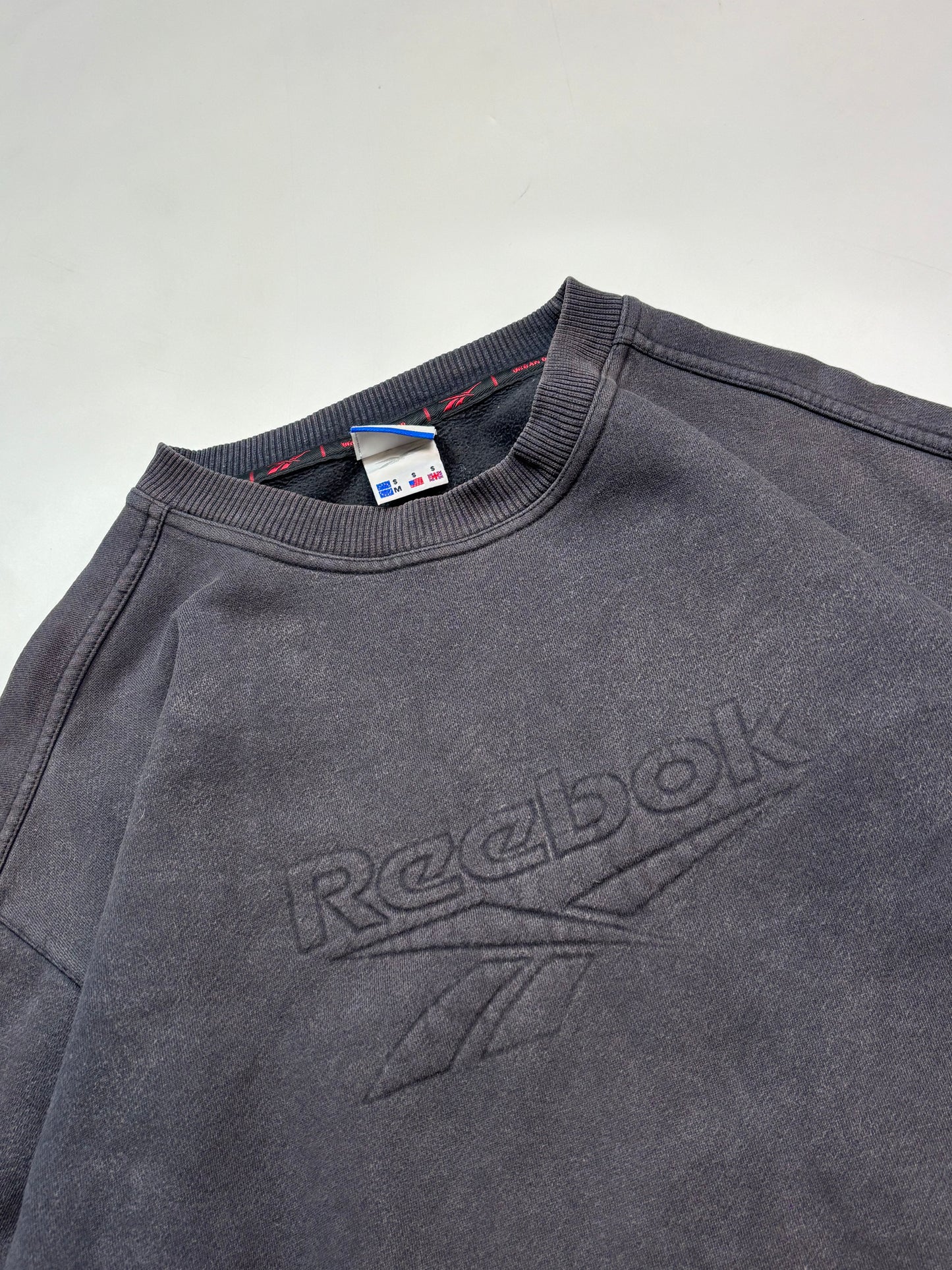 Vintage Reebok spell out sweatshirt (M)