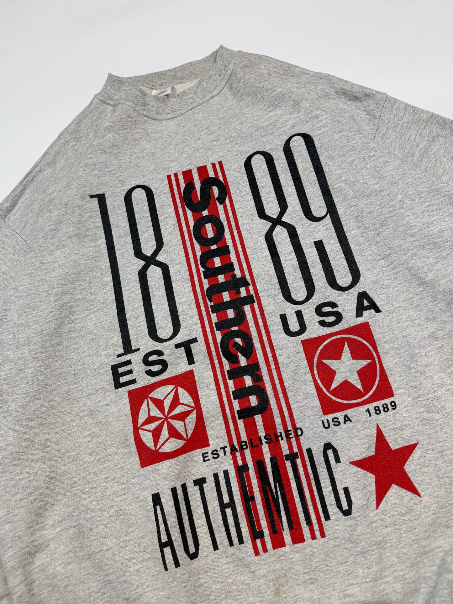 Vintage 80s USA sport graphic sweatshirt (XL)