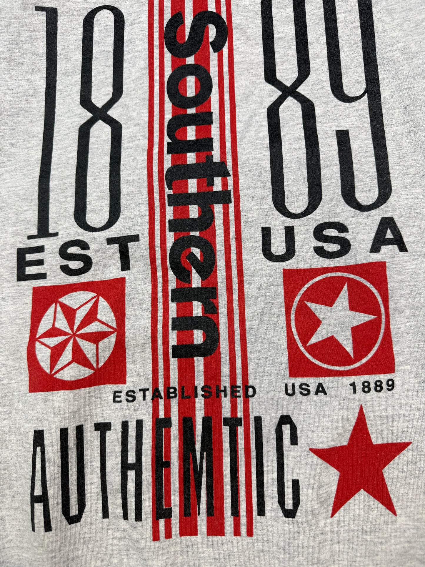 Vintage 80s USA sport graphic sweatshirt (XL)
