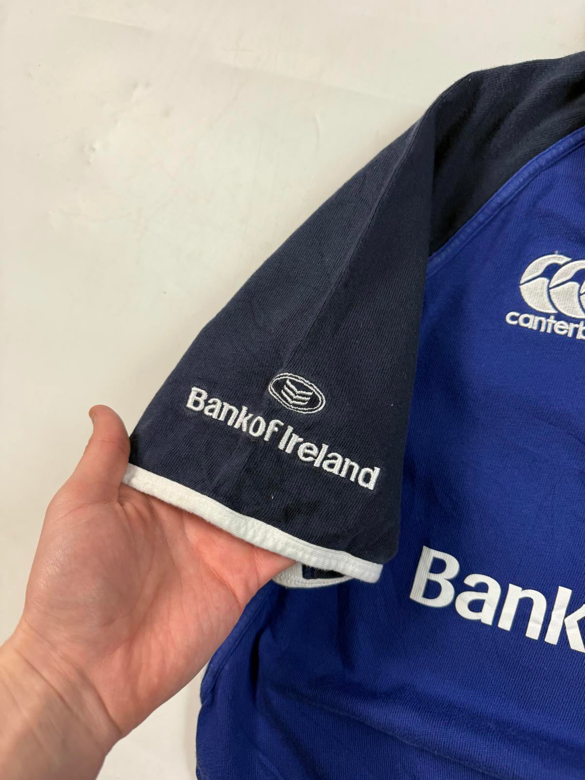 Vintage Leinster 2007/08 Canterbury rugby shirt (L)