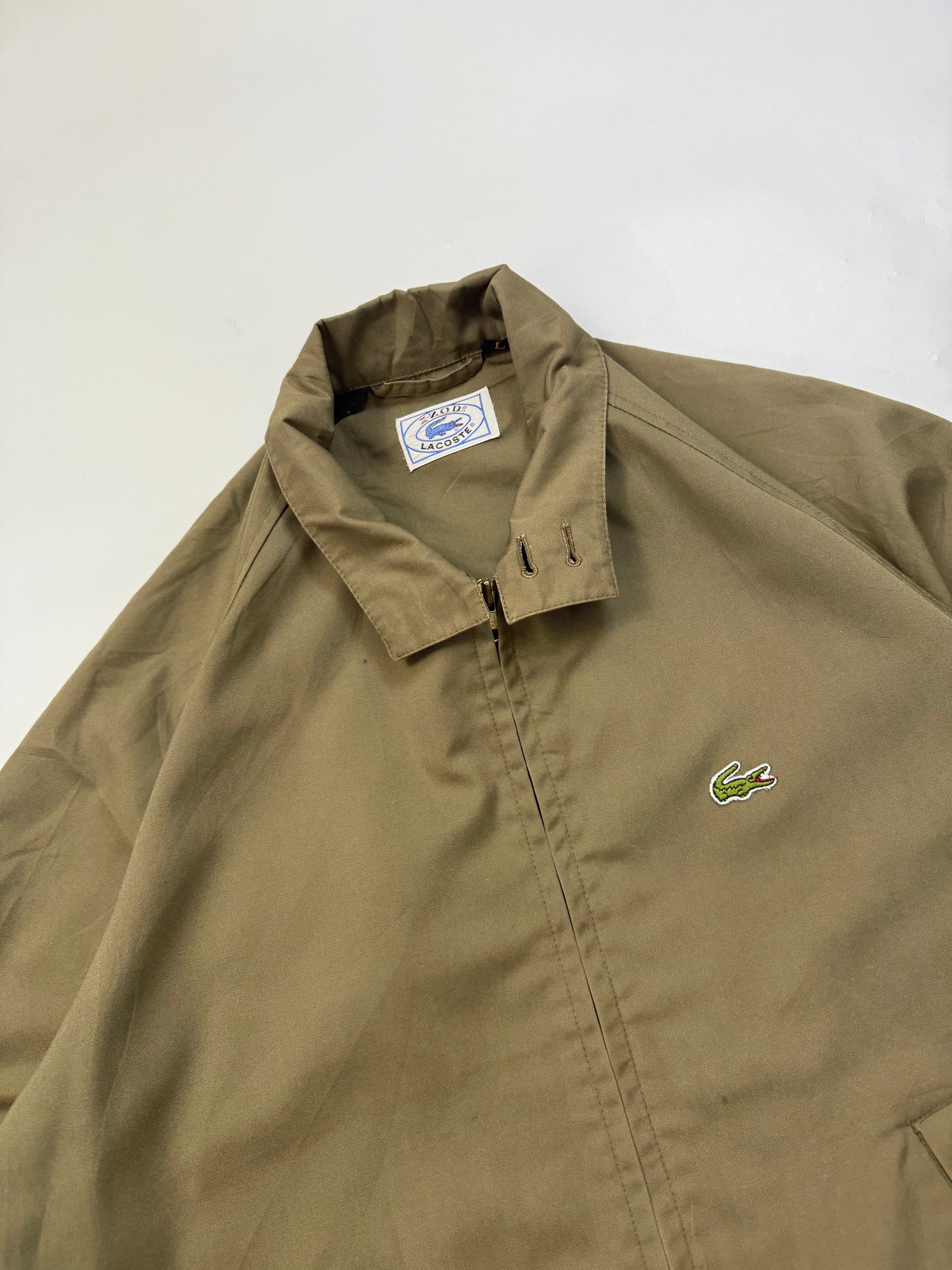 Vintage 70s IZOD Lacoste harrington jacket (L)