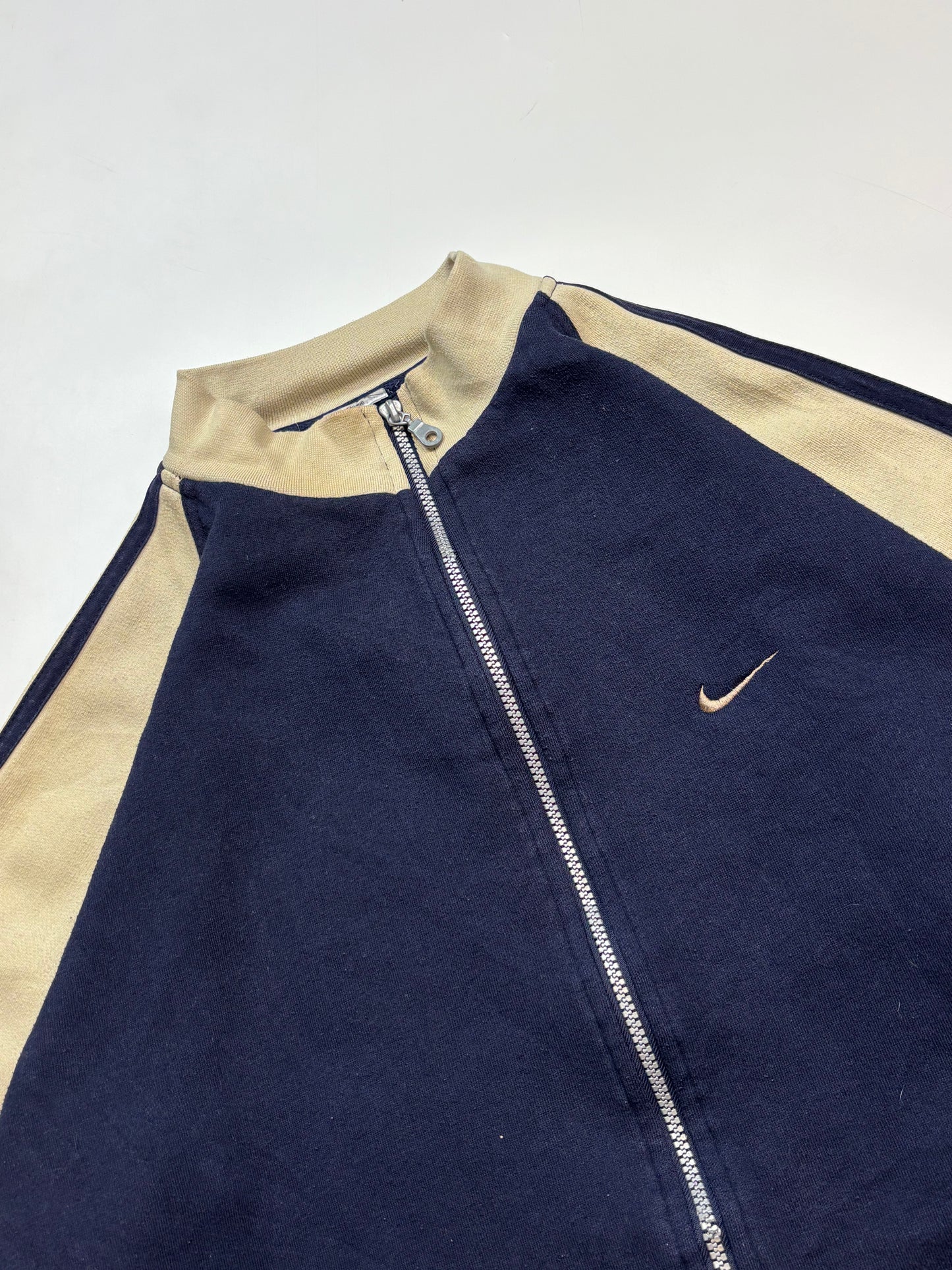 Vintage Nike mini swoosh full zip sweatshirt (M)