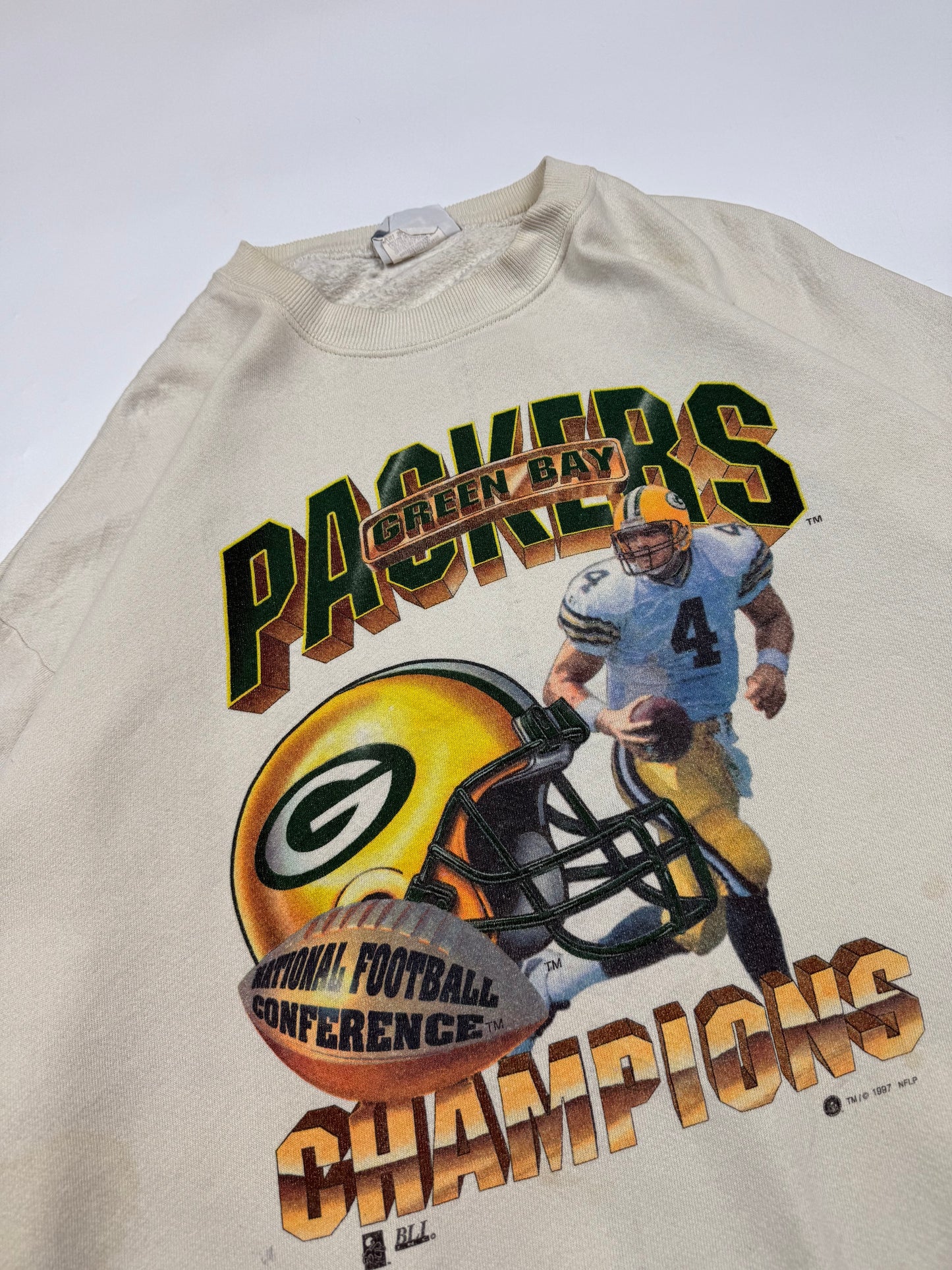 Vintage Green Bay Packers 1997 NFL champions graphic sweatshirt (XL)