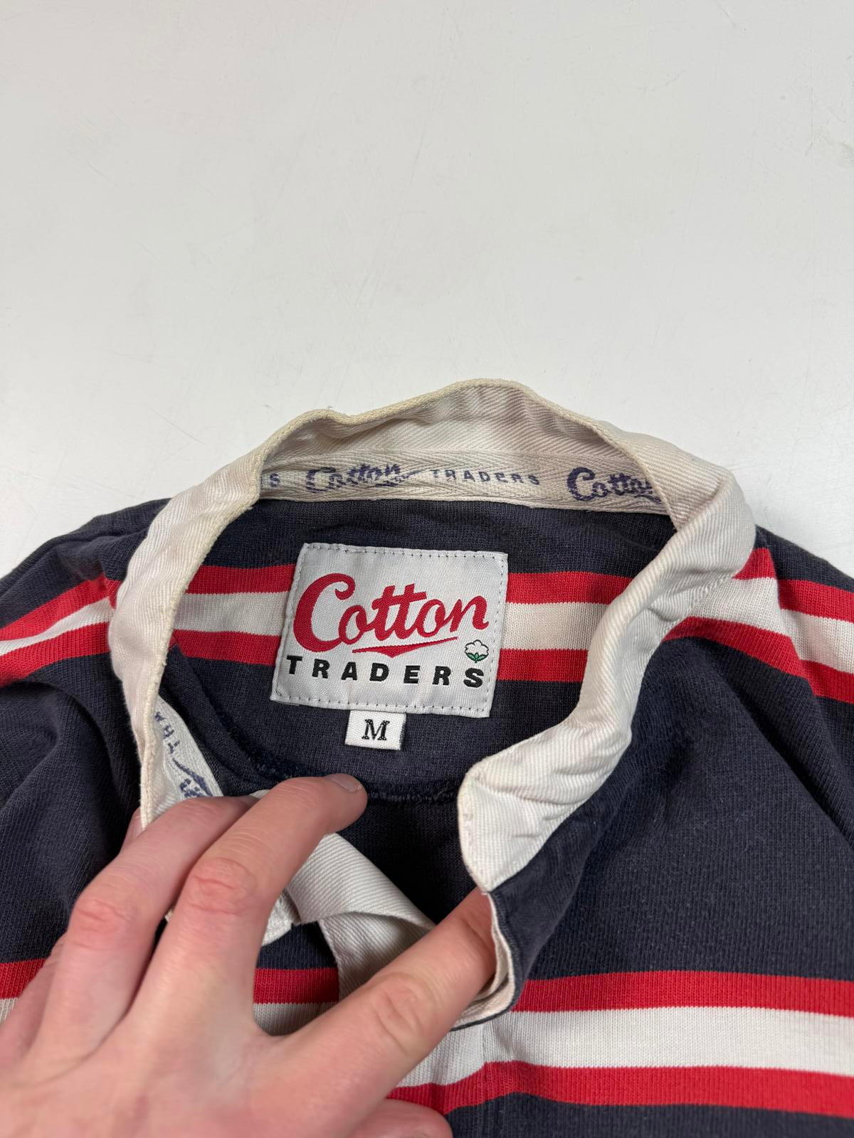 Vintage Gloucester 2003/04 Cotton Traders away rugby shirt (M)