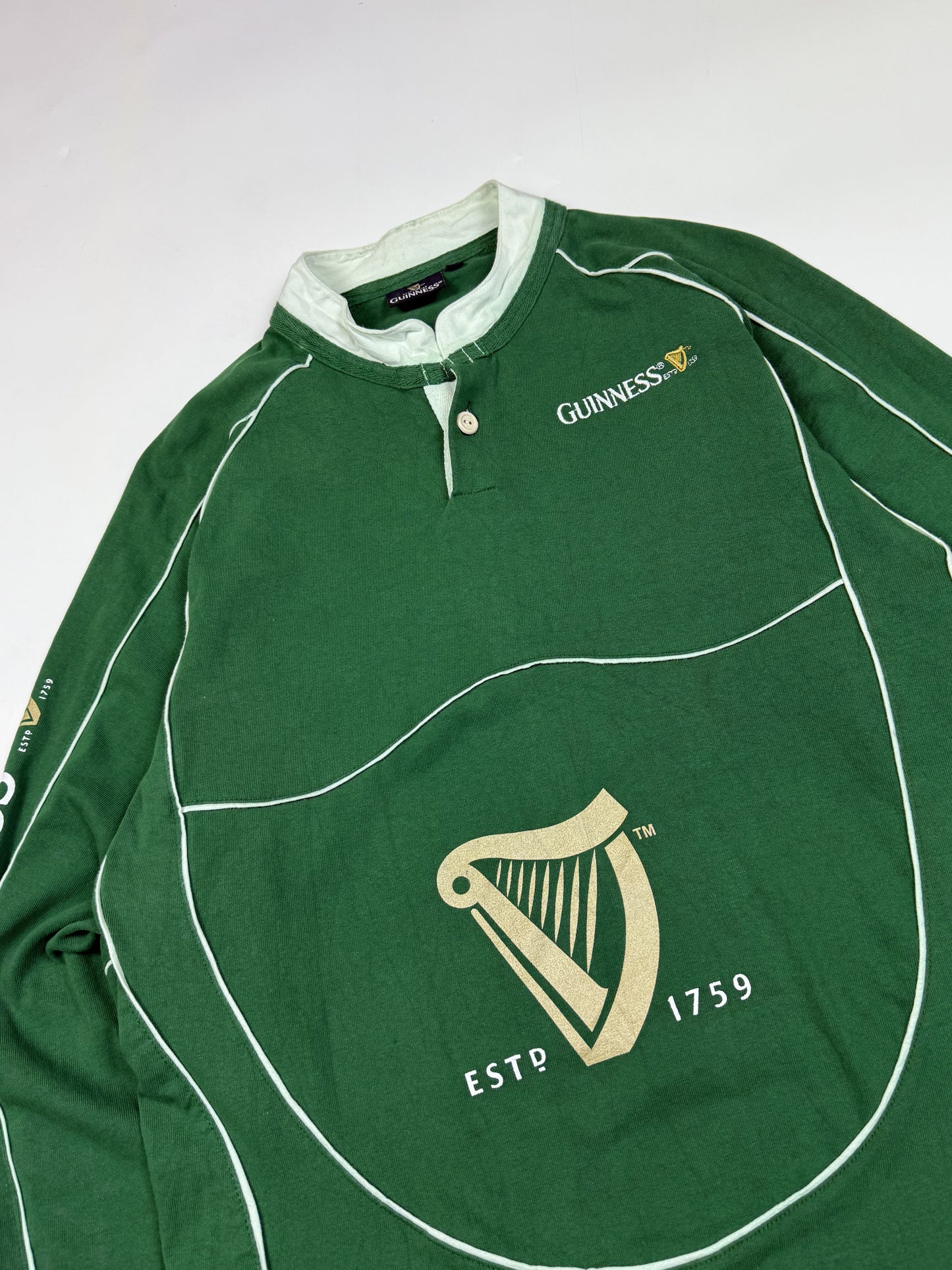Vintage Guinness rugby shirt (L)