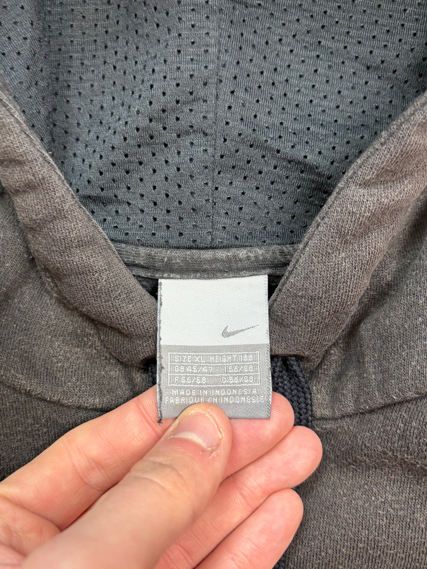 Vintage Nike spell out hoodie (XL)