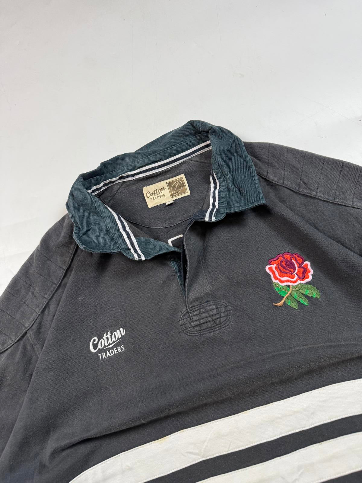 Vintage England cotton traders supporters rugby shirt (4XL)