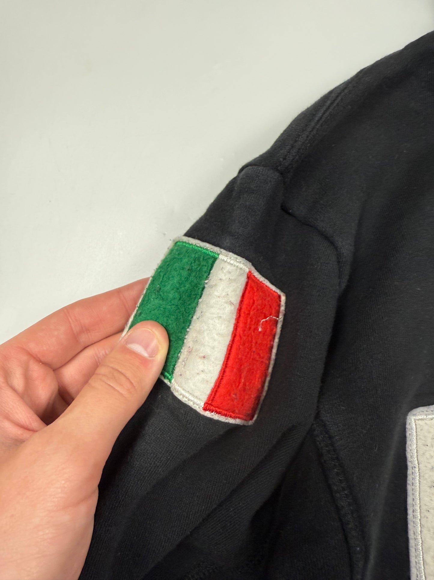 Vintage Juventus 2008/09 football quarter zip sweatshirt (M)