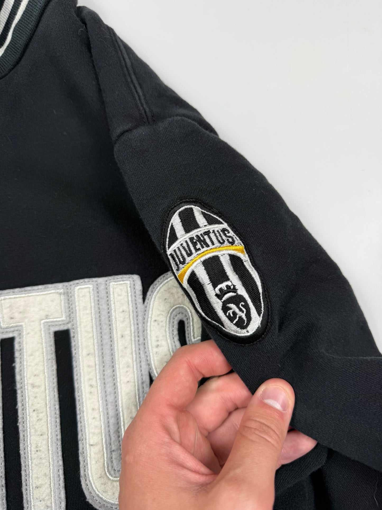 Vintage Juventus 2008/09 football quarter zip sweatshirt (M)