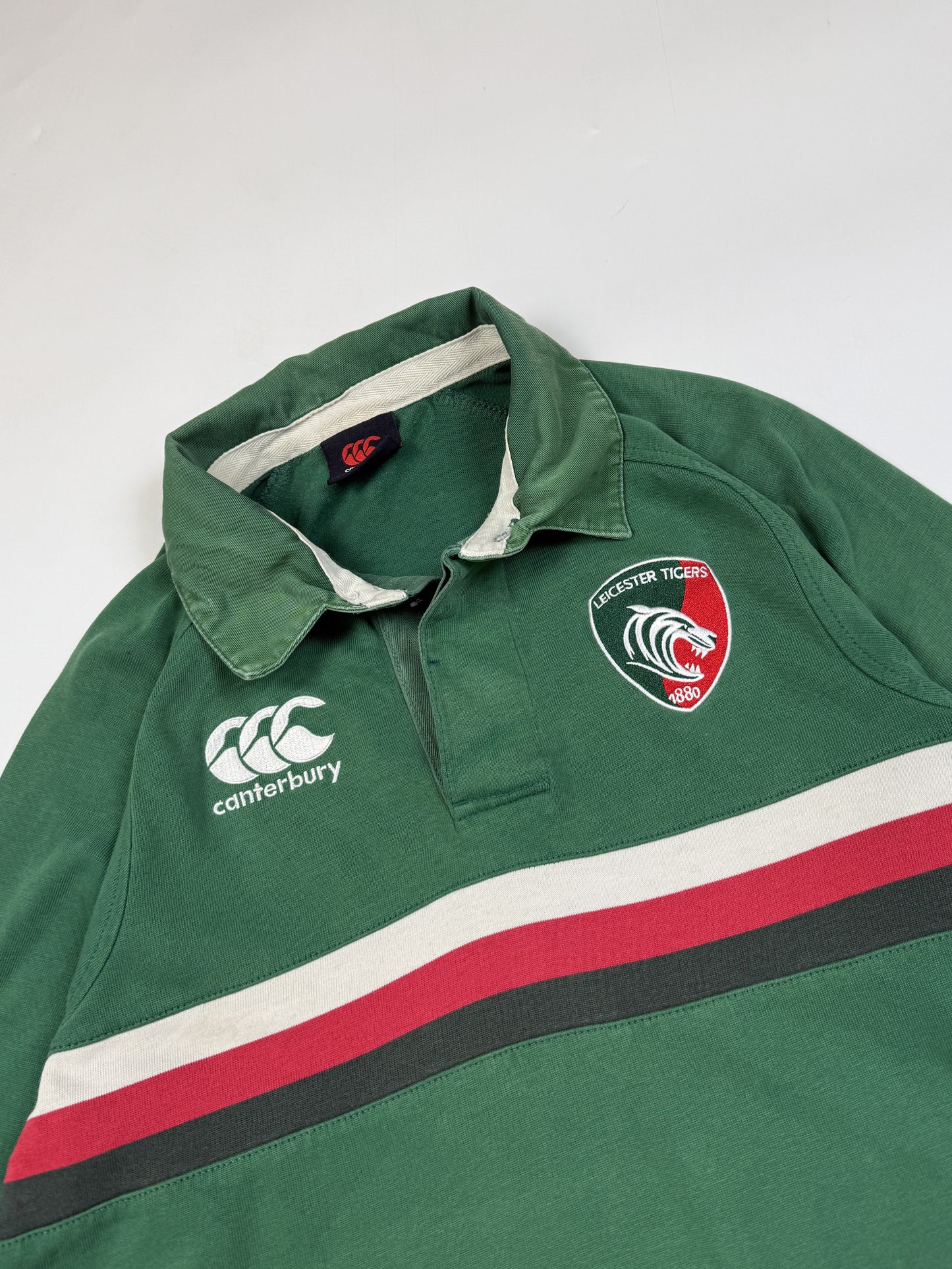 Leicester Tigers 2013/14 Canterbury rugby shirt (S)