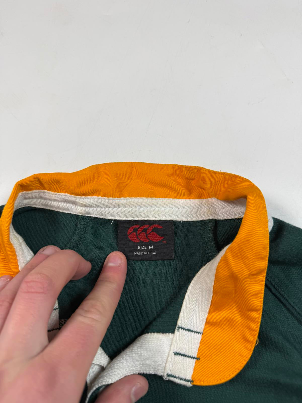 Vintage South Africa 2009/10 Canterbury rugby shirt (M)
