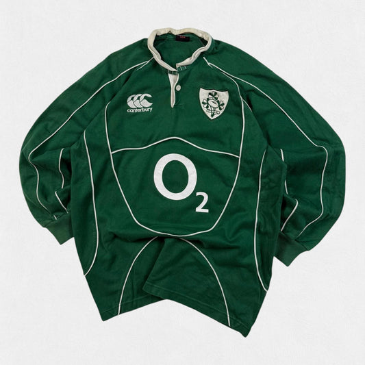 Vintage Ireland 2007/08 Canterbury rugby union shirt (M)