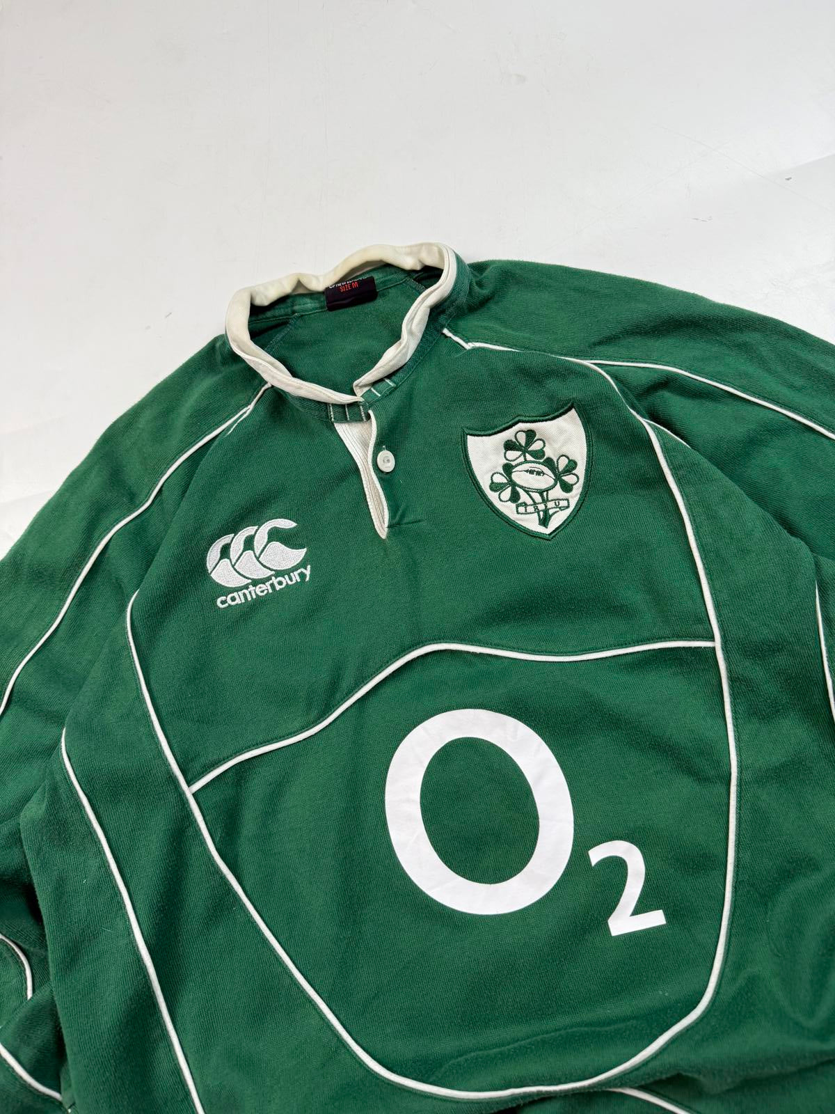 Vintage Ireland 2007/08 Canterbury rugby union shirt (M)