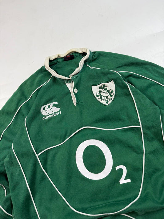 Vintage Ireland 2007/08 Canterbury rugby union shirt (M)