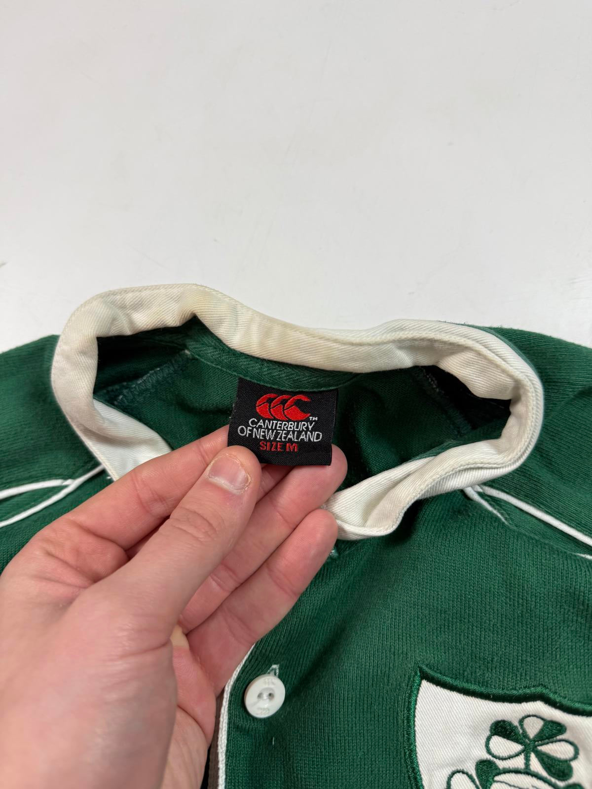 Vintage Ireland 2007/08 Canterbury rugby union shirt (M)