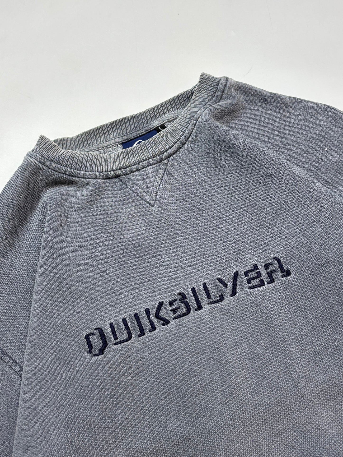 Vintage Quiksilver spell out sweatshirt (L)