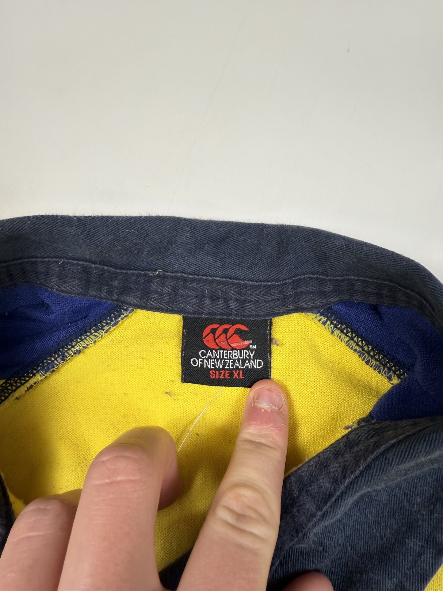 Vintage Clermont Auvergne 2006/07 Canterbury rugby shirt (XL)