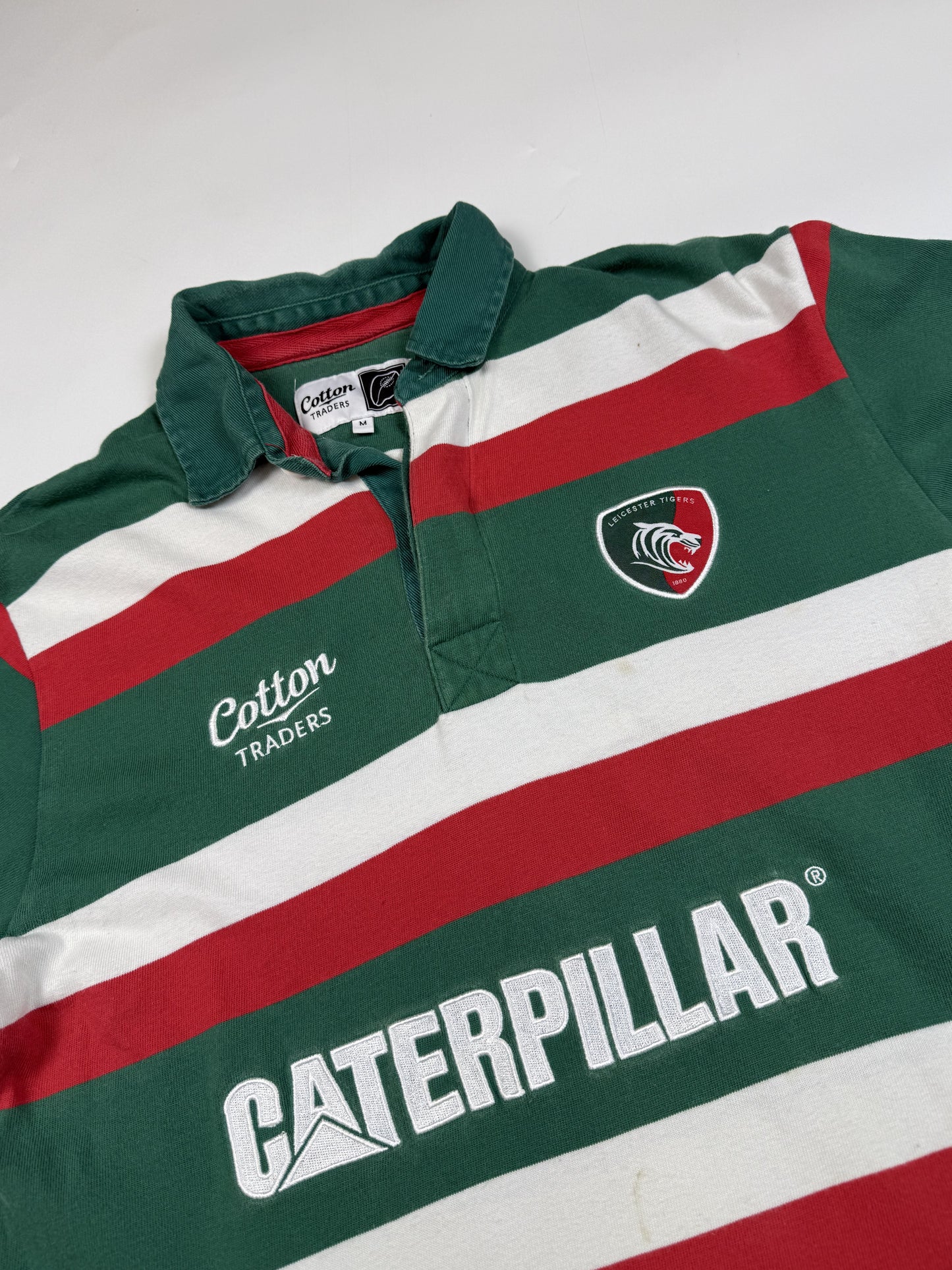 Leicester Tigers 2009/10 Cotton Traders rugby shirt (M)