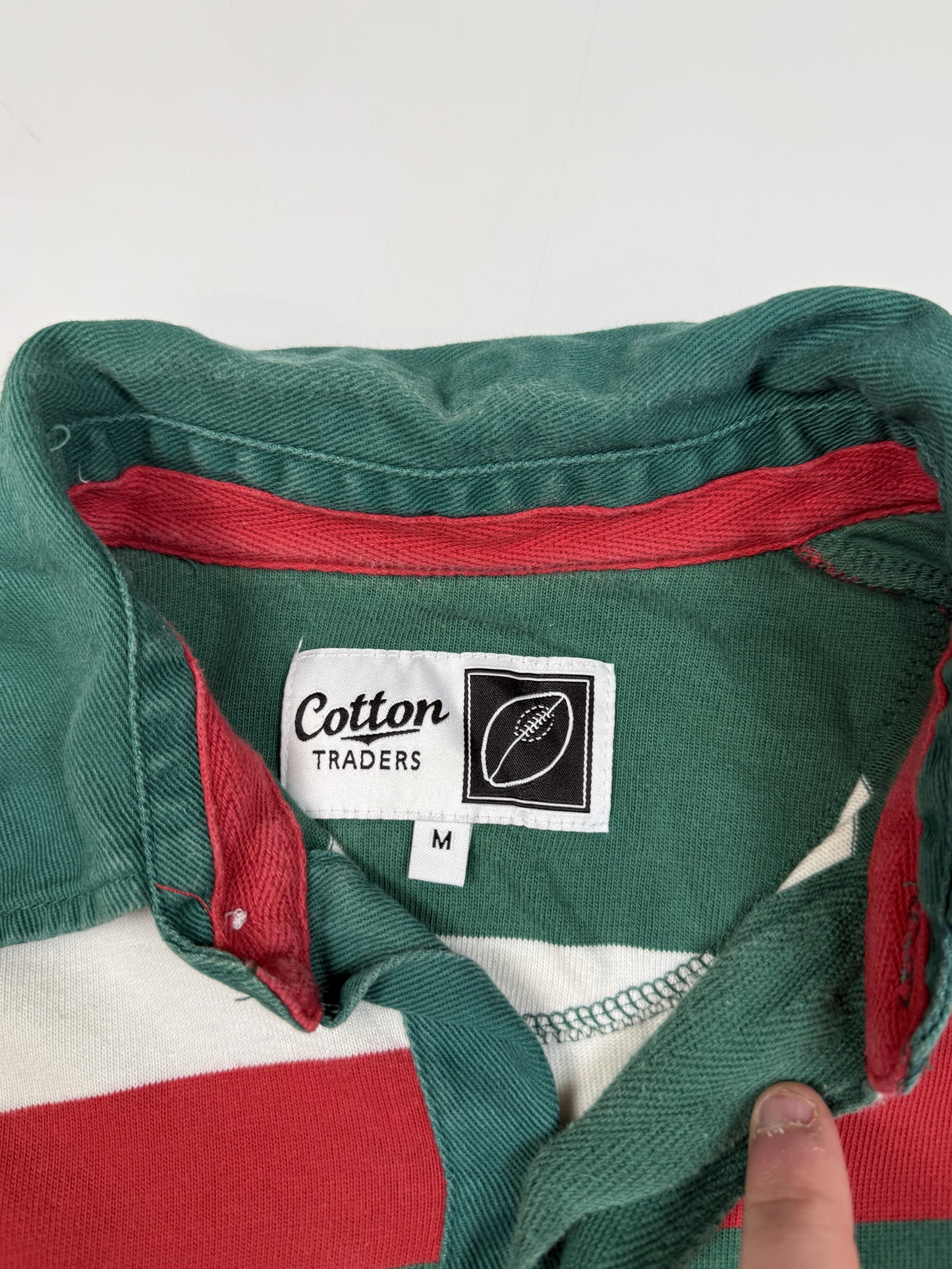 Leicester Tigers 2009/10 Cotton Traders rugby shirt (M)