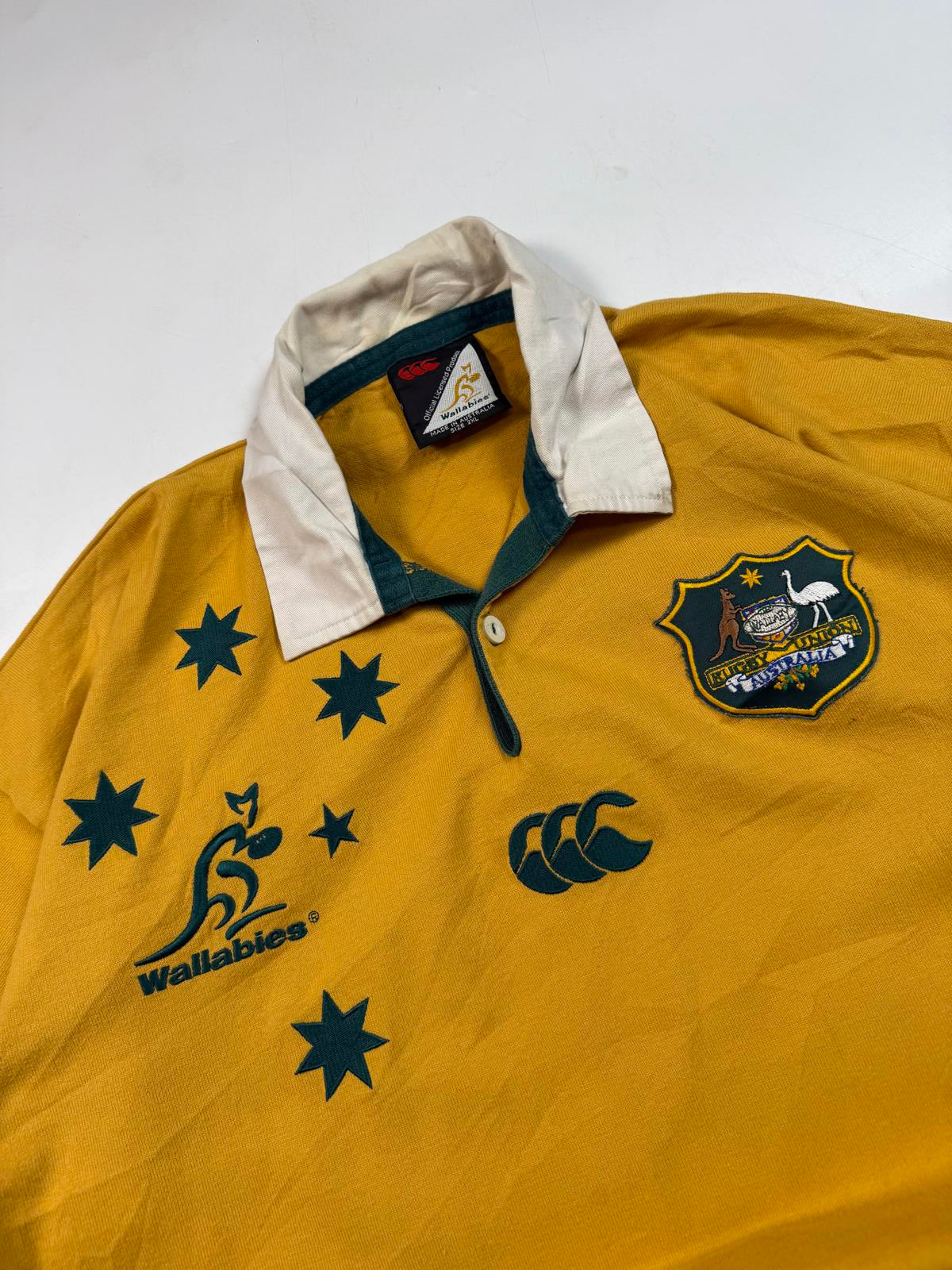 Vintage 90s Australia Wallabies Canterbury rugby shirt (XXL)