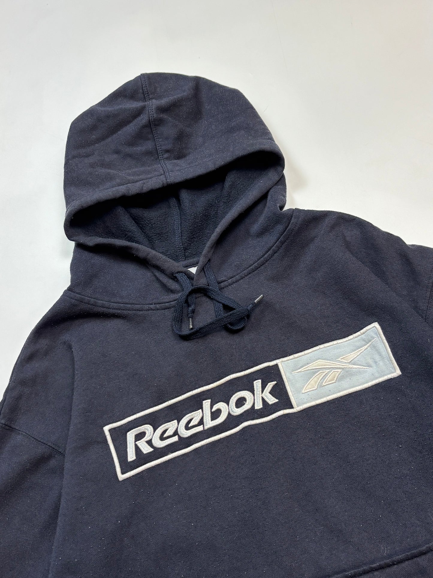 Vintage Reebok spell out hoodie (M)