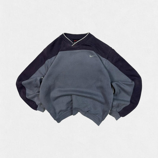 Vintage 90s Nike mini swoosh sweatshirt (YL)