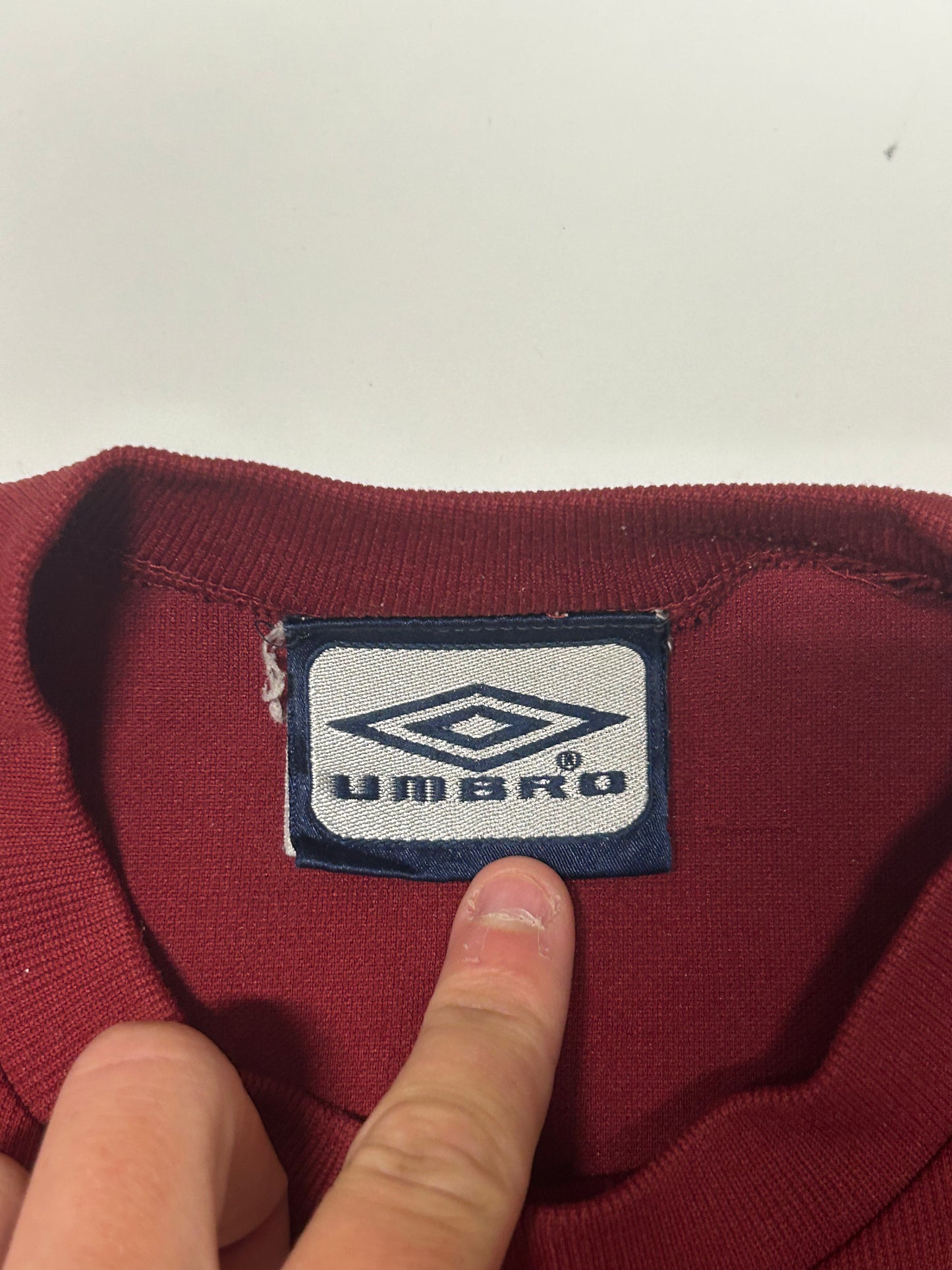 Vintage Umbro centre logo tee (M)
