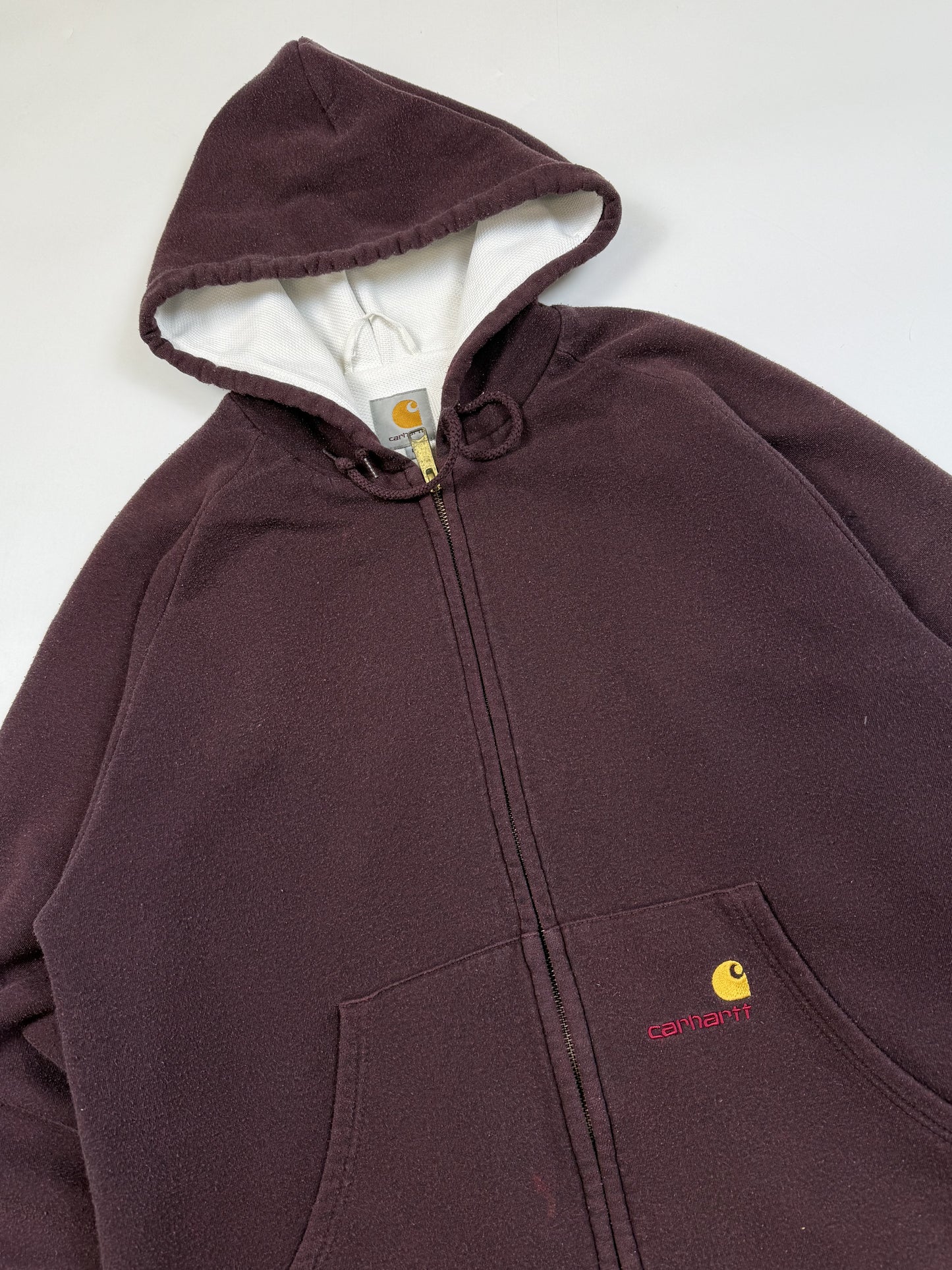 Carhartt zip up hoodie (L)