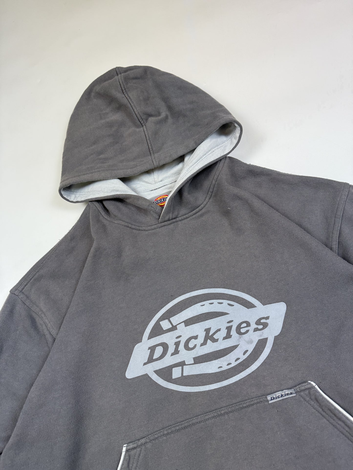 Vintage Dickies spell out hoodie (L)