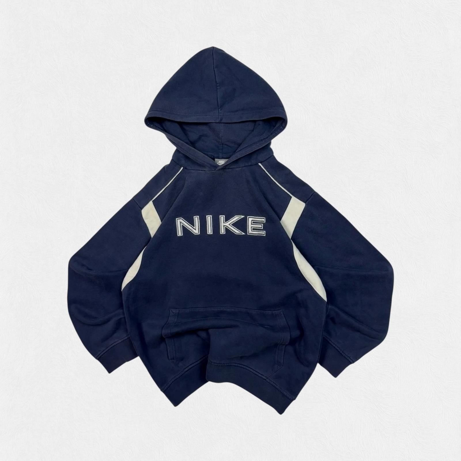 Vintage Nike spell out hoodie (XS)