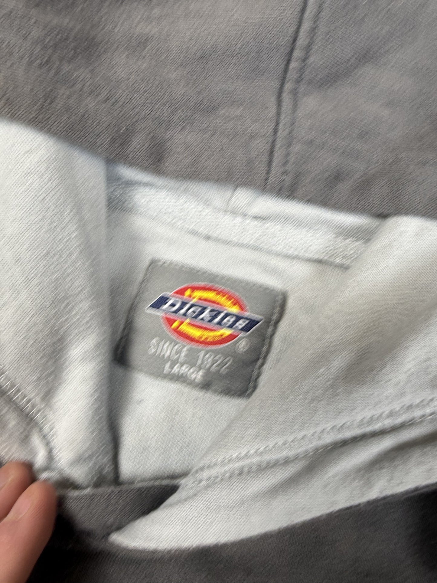 Vintage Dickies spell out hoodie (L)