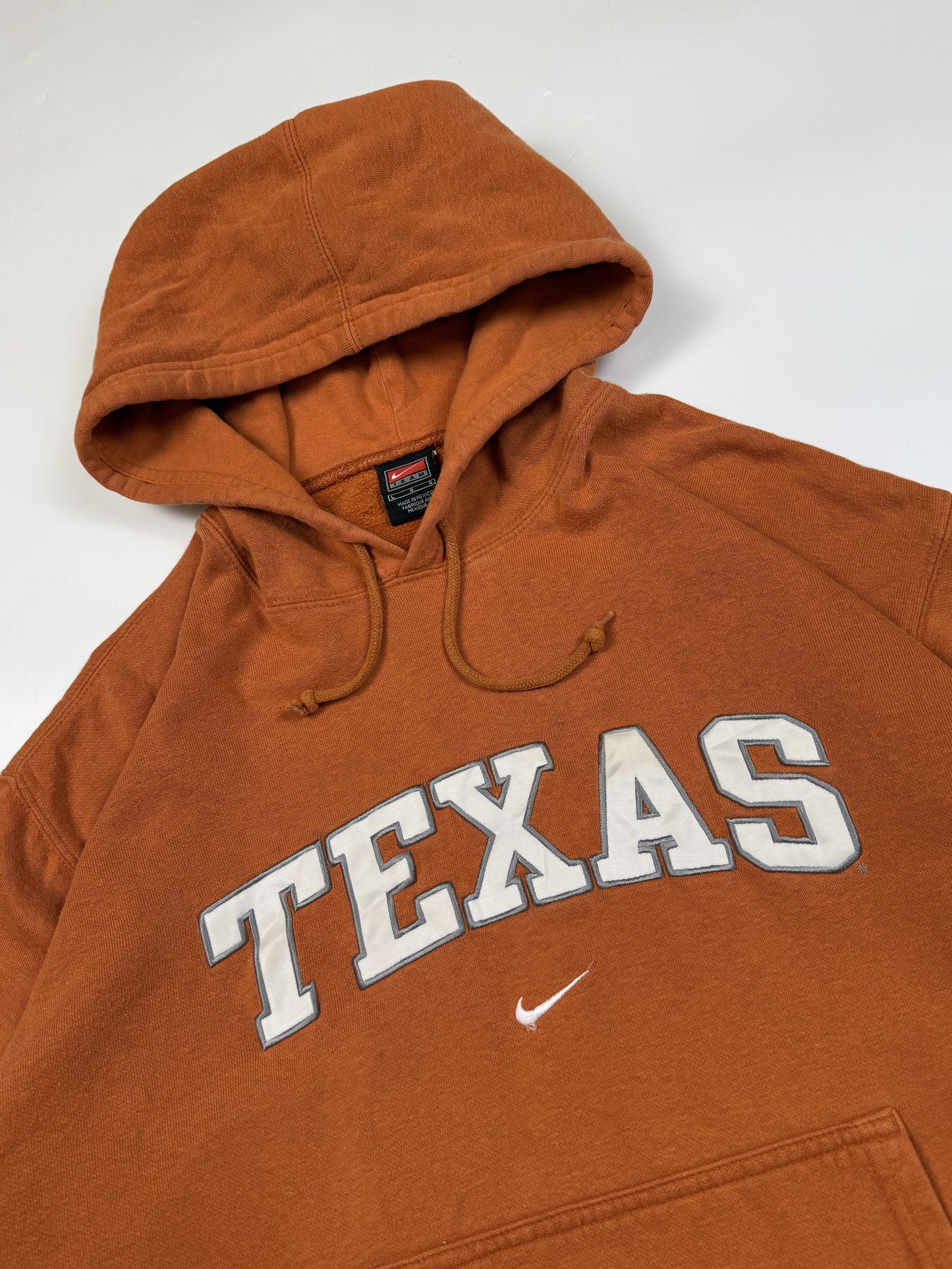 Vintage 90s Nike Texas centre swoosh hoodie (L)