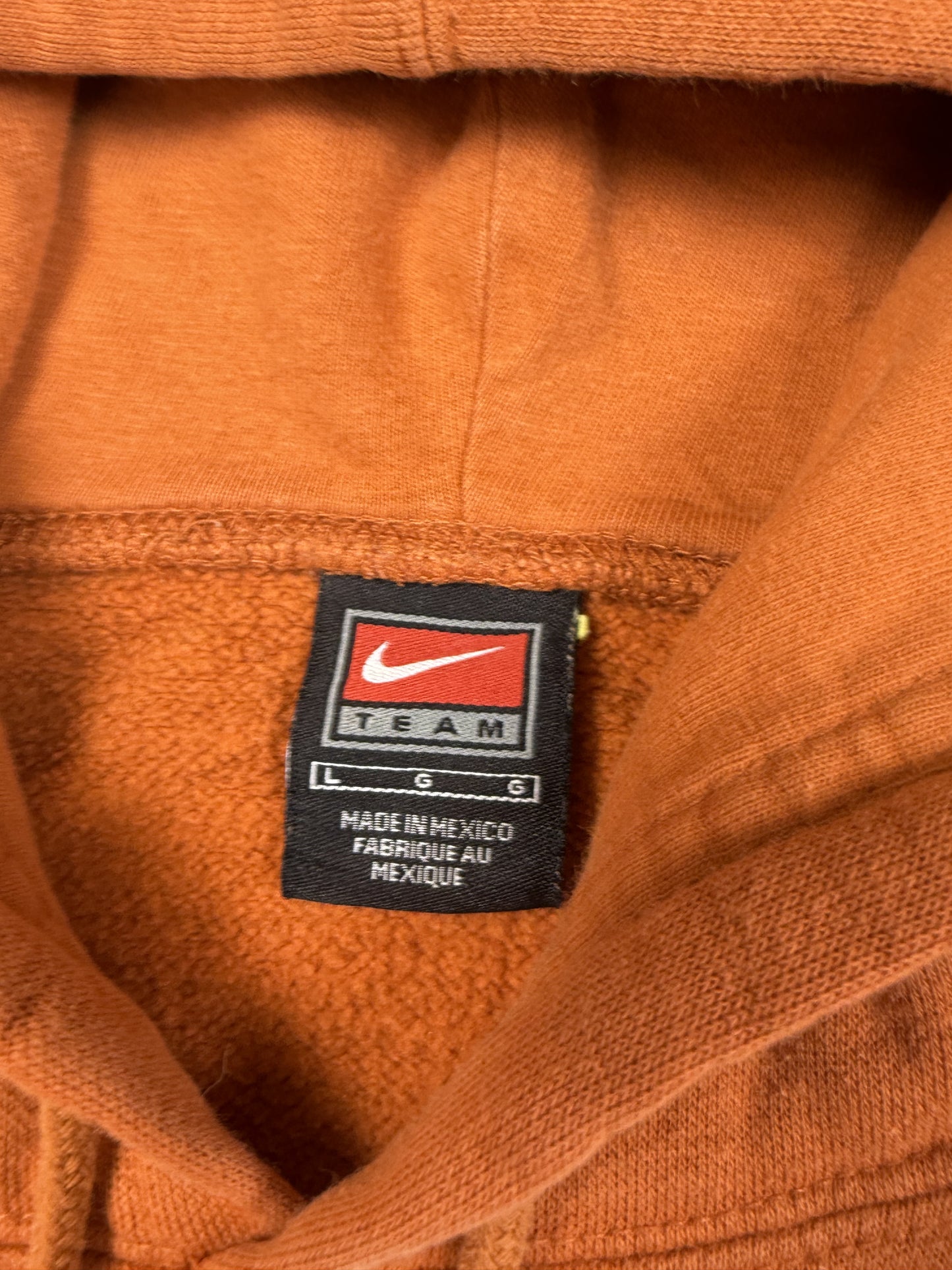 Vintage 90s Nike Texas centre swoosh hoodie (L)