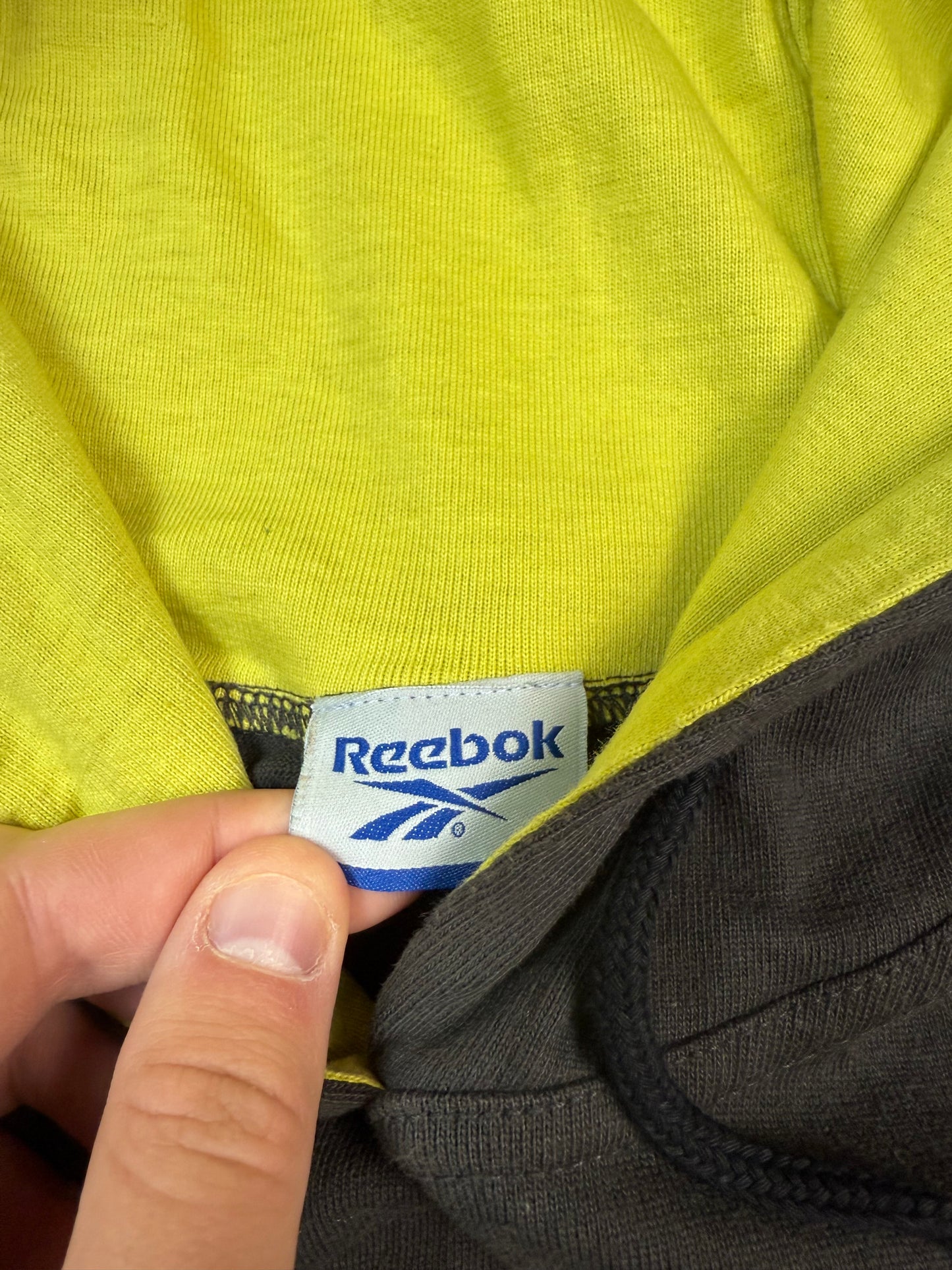 Vintage Reebok centre logo hoodie (L)