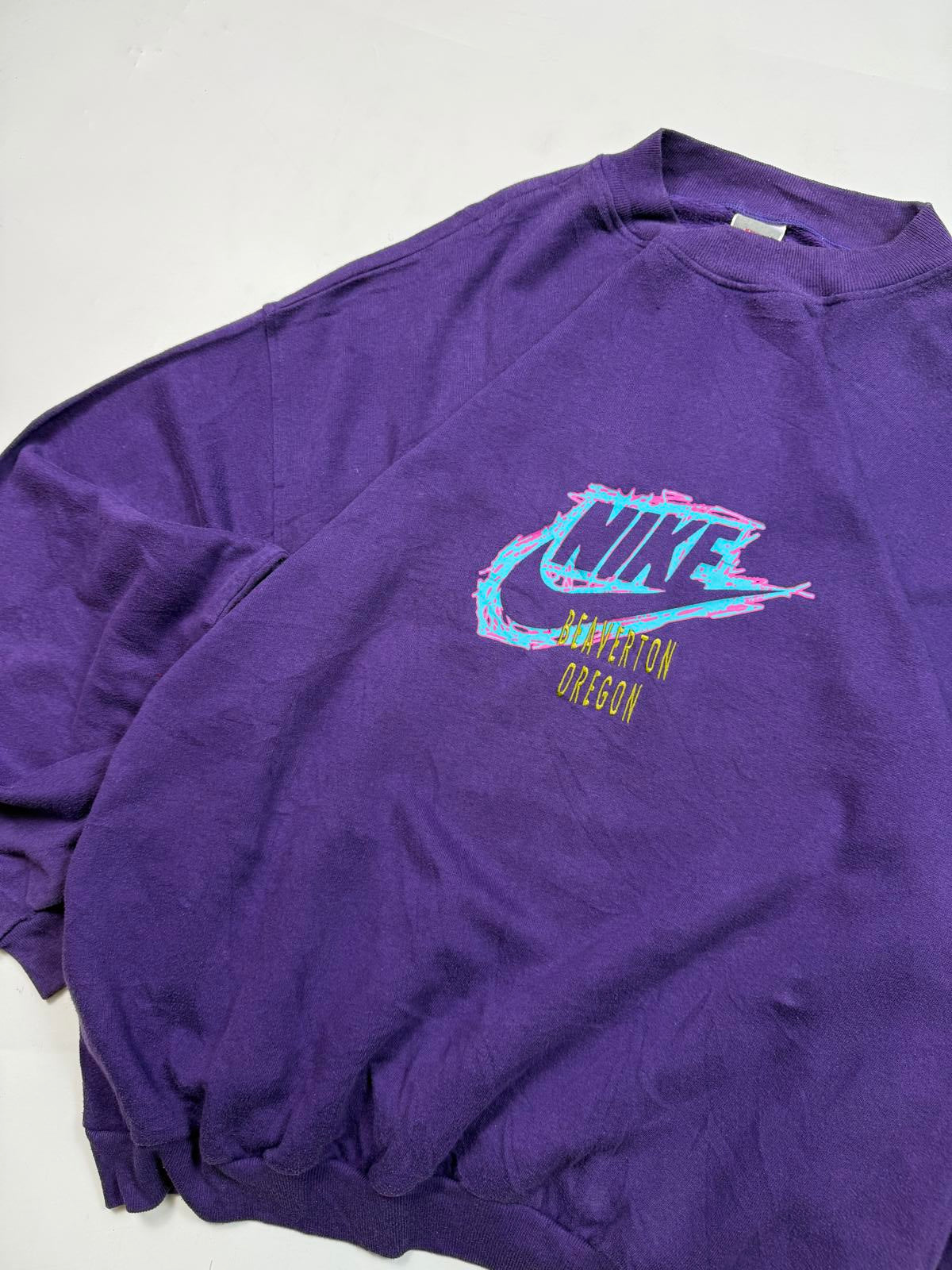 Vintage 90s Nike centre logo sweatshirt (XXL)