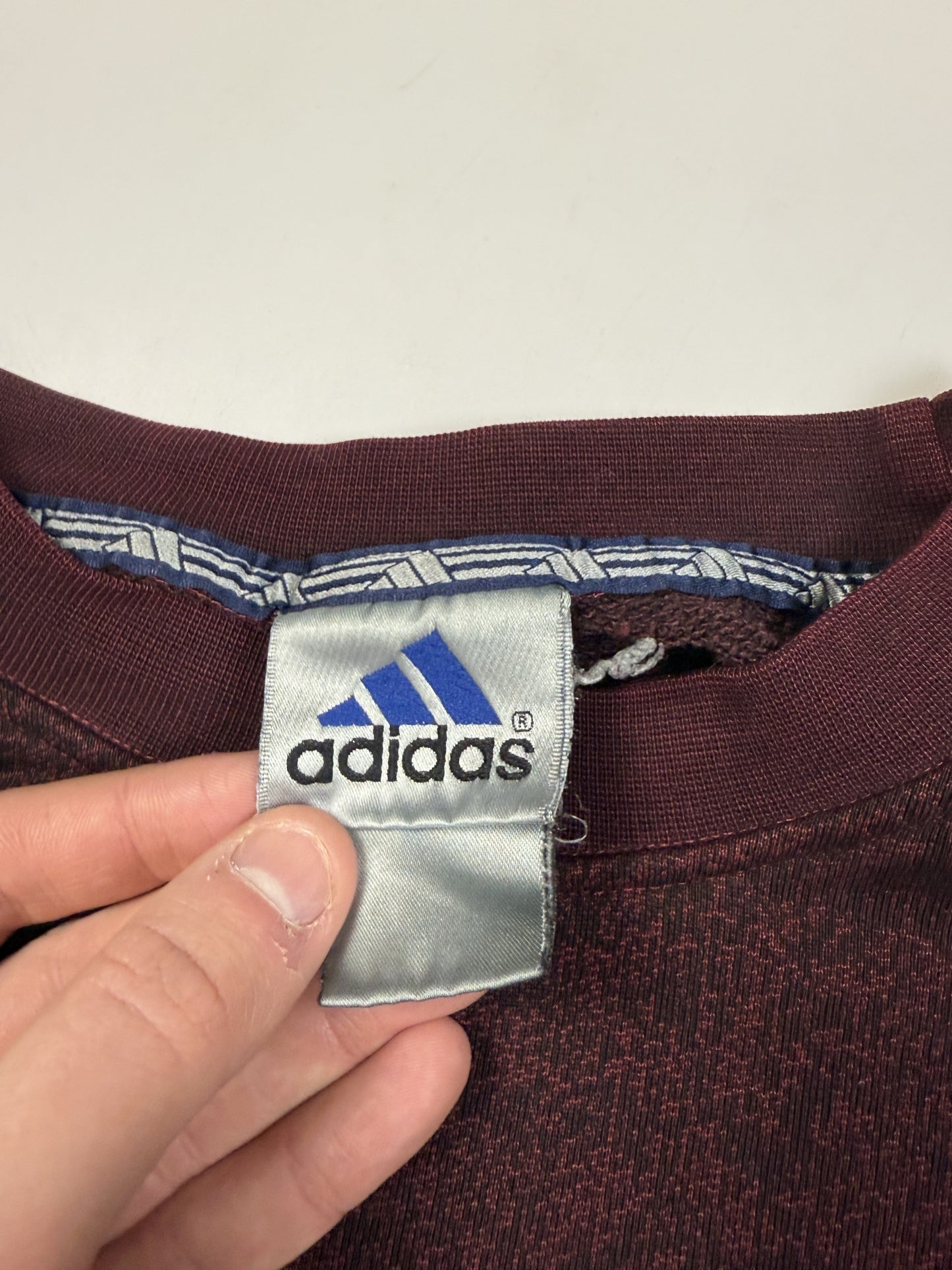 Vintage 90s Adidas small logo sweatshirt (XL)
