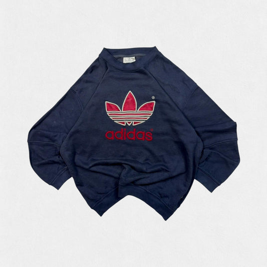 Vintage 90s adidas originals centre logo sweatshirt (L)