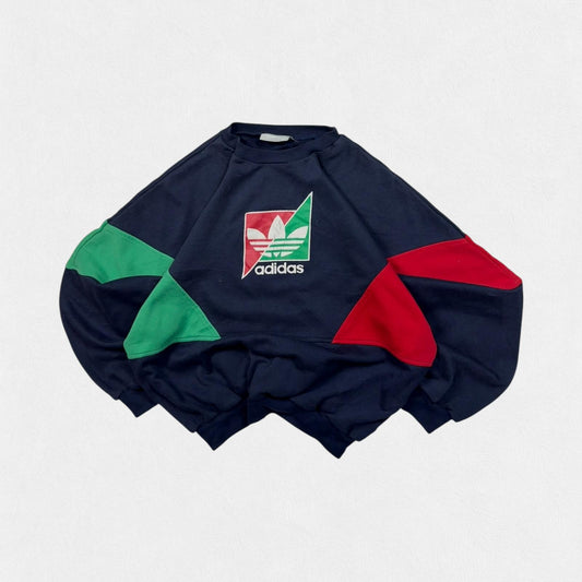 Vintage 90s adidas originals abstract sweatshirt (L)