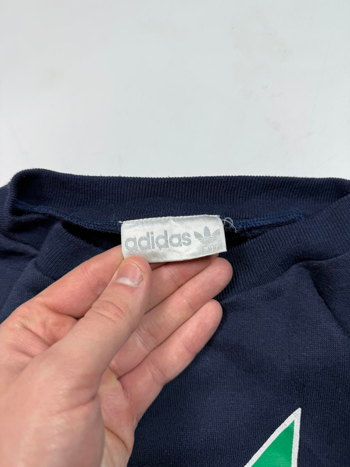 Vintage 90s adidas originals abstract sweatshirt (L)