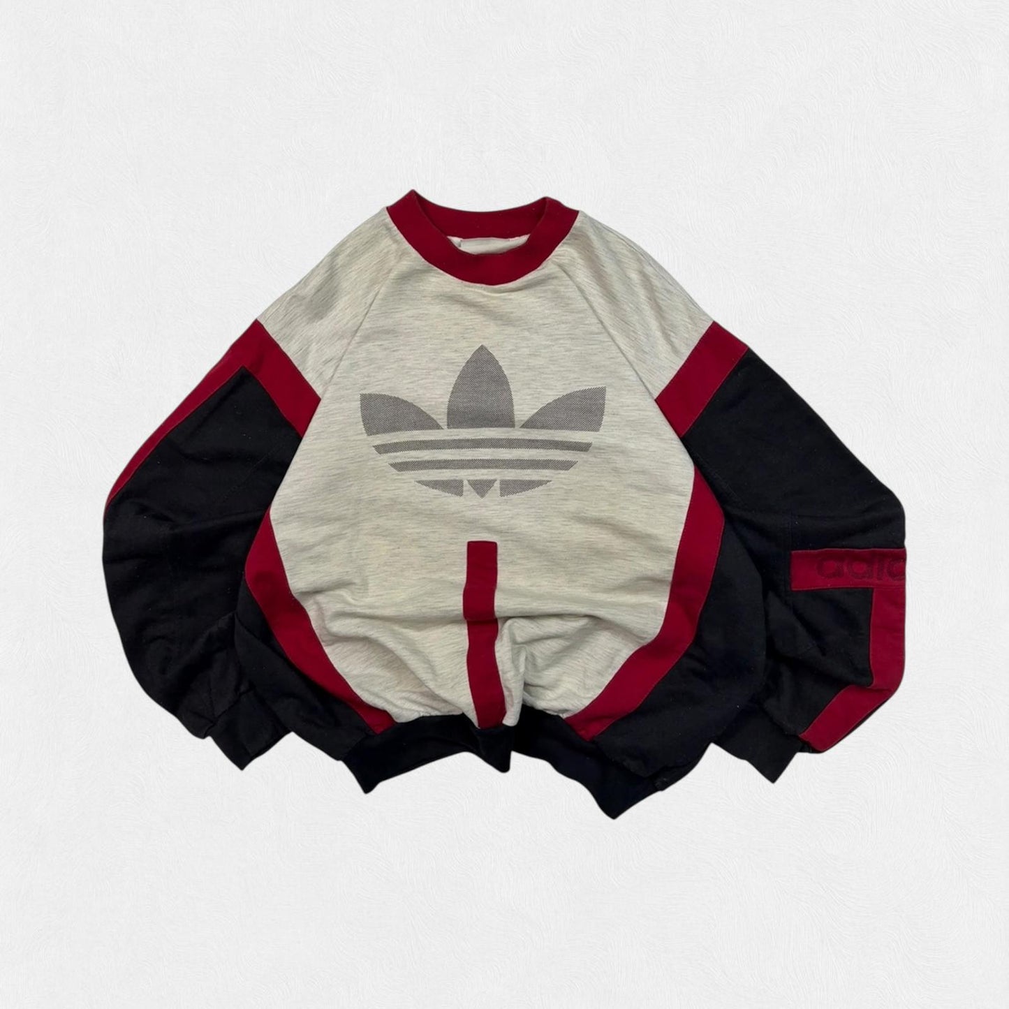Vintage 90s adidas originals colour block sweatshirt (M)