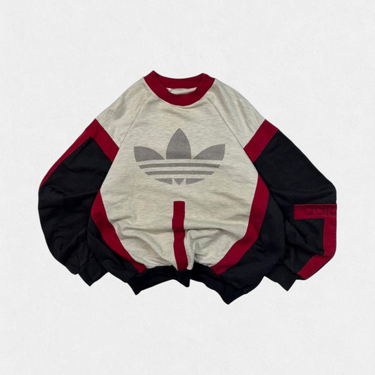 Vintage 90s adidas originals colour block sweatshirt (M)